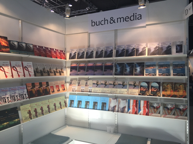 Messestand Buch & Media