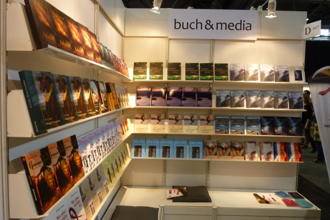 Messestand Buch & Media